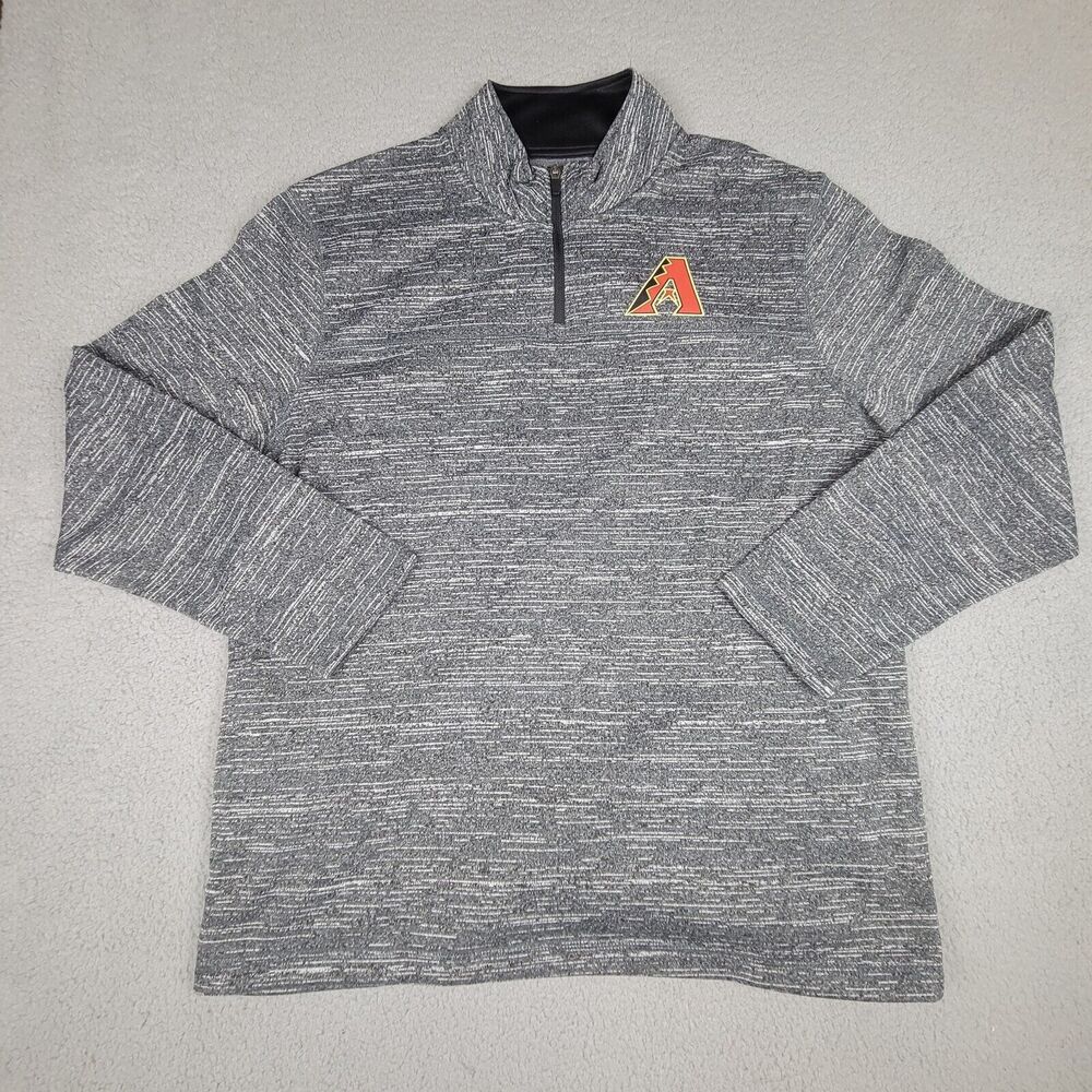 Arizona Diamondbacks Sweatshirt Mens XL Majestic Getting Faster Space Dye MLB